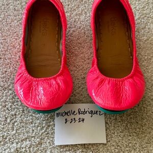 Tieks Hot Pink Ballet Flats